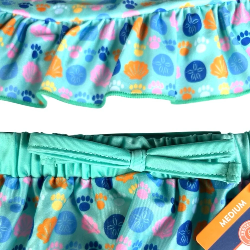 New Top Paw Dog Shell Bikini M